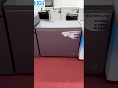 HGI Αποψύχωση Γρήγορη ψύξη 200L Ψυγείο θώρακα Πάνω ανοιχτή πόρτα Μικρά βαθιά ψυγεία