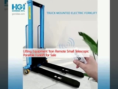 Εφοδιασμός ανύψωσης 1 τόνος μικρού τηλεσκοπικού φορητού ανυψωτήρα για πώληση