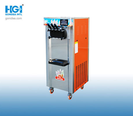 Εμπορικοί κατασκευαστές τρία παγωτού HGI 50Hz 2.8KW λαβή για το παγωμένο γιαούρτι