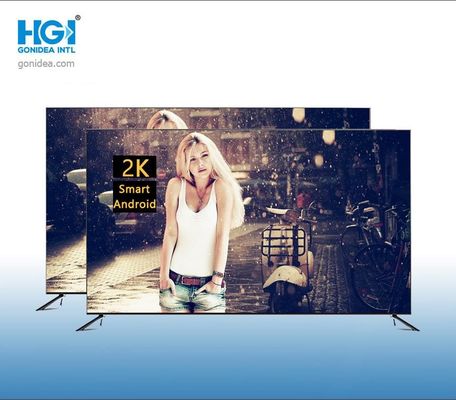 Πλήρης επίπεδη οθόνη HD τηλεόραση TV 32 οδηγήσεων ίντσας των έξυπνων χωρίς σύνορα οδηγήσεων
