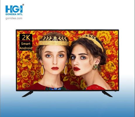 Έξυπνη τηλεοπτική πλήρης 1080P HD μετριασμένη χρώμα οθόνη ίντσας των οδηγήσεων LCD 50